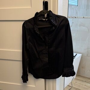 Soft Surroundings Black Blouse
